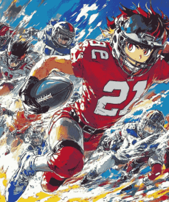 Colorful Eyeshield 21 Anime Diamond Painting