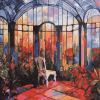 Colorful Greenhouse Abstract Diamond Painting