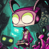 Colorful Invader Zim Series Diamond Painting