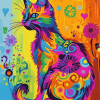 Colorful Kitty Fun Diamond Painting