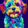 Colorful Maltese Puppies Diamond Painting