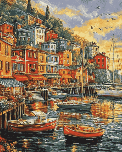 Colorful Pinson Harbor Diamond Painting