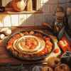 Colorful Ratatouille Foods Diamond Painting