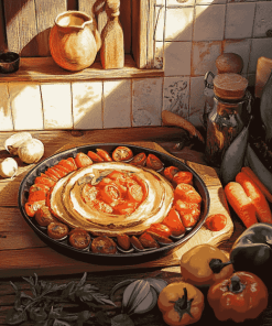 Colorful Ratatouille Foods Diamond Painting