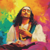 Colorful Spiritual Films Yogananda Diamond Painting