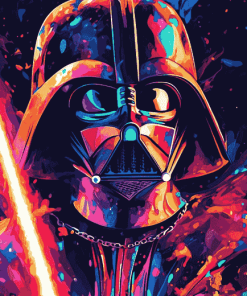 Colorful Star Wars Movie Diamond Painting