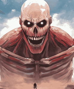 Colossal Titan Anime Diamond Painting