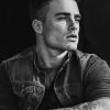 Colton Haynes Black and White Diamond Painting