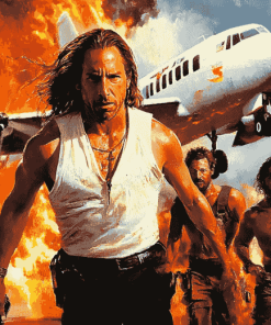 Con Air Film Stars Diamond Painting