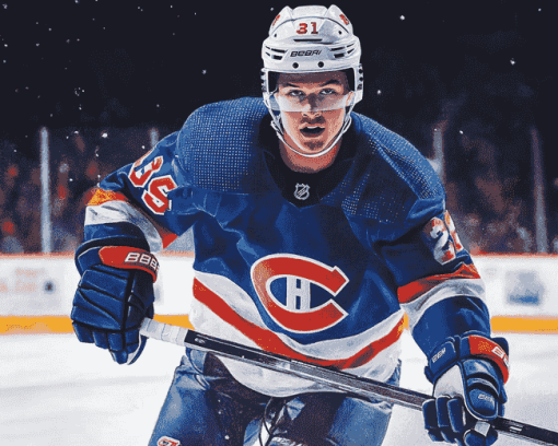 Connor Bedard Famous Hockey Player Diamond Painting