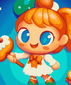 Cookie Run Characters Animation Diamond Painting