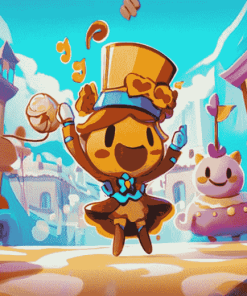 Cookie Run Kingdom Video Game Diamond Painting