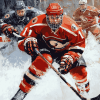 Cool Hockey Canada Ice Hockey Players Diamond Painting