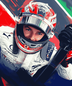 Cool Racer Pierre Gasly Diamond Painting