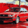 Corolla Engines Masterpiece Diamond Painting