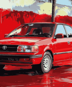 Corolla Engines Masterpiece Diamond Painting