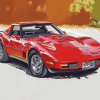 Corvette 1986 Classic Cars Diamond Painting