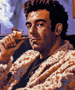 Cosmo Kramer Sitcom Character Diamond Painting