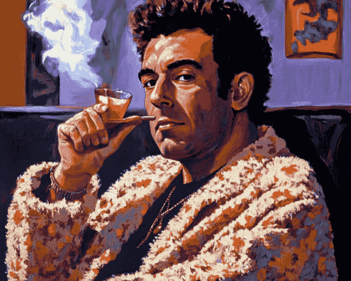 Cosmo Kramer Sitcom Character Diamond Painting