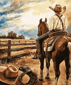 Country Cowboys Diamond Painting