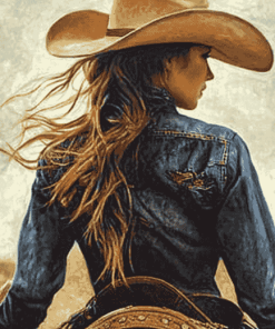 Cowgirl Westerns Diamond Painting