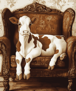 Cows Sofa Diamond Painting