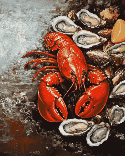 Crayfish Delight Diamond Painting