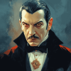 Creepy Dracula Movies Diamond Painting