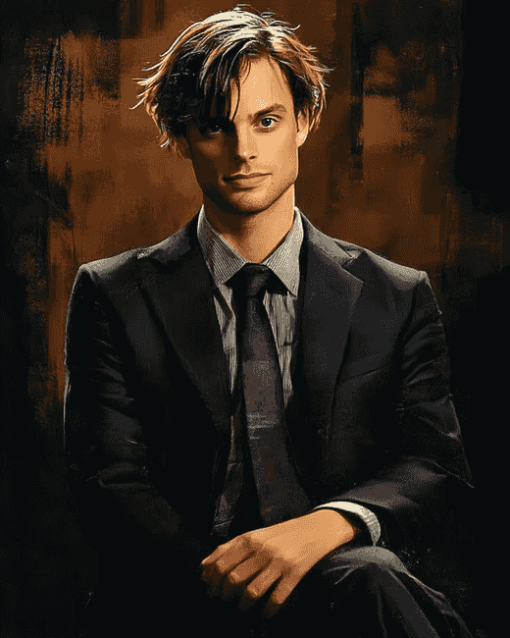 Criminal Minds Spencer Reid Diamond Painting