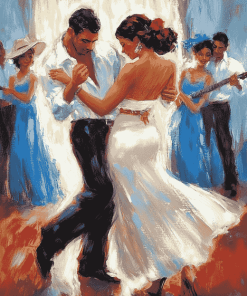 Cuban Salsa Romance Diamond Painting