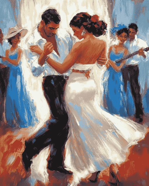 Cuban Salsa Romance Diamond Painting