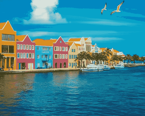 Curacao Seascape Diamond Painting