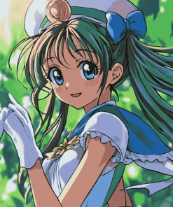 Cure Marine Anime Art Diamond Painting