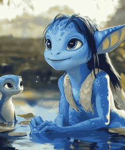 Cute Avatar Fantasy Movies Diamond Painting