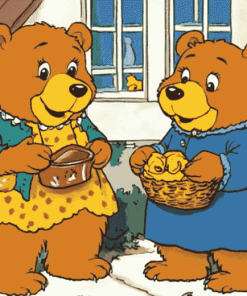 Cute Berenstain Bears Animation Diamond Painting