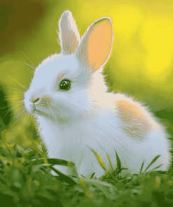 Cute Bunny Rabbit Diamond Painting