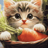 Cute Cat Kitties Diamond Painting