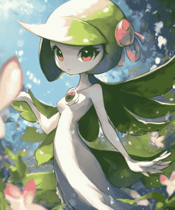 Cute Fantasy Gardevoir Diamond Painting