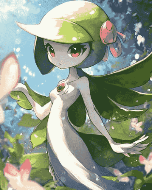 Cute Fantasy Gardevoir Diamond Painting