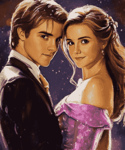 Cute Hermione Granger Yule Ball Diamond Painting