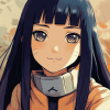 Cute Hinata Hyuga Anime Diamond Painting