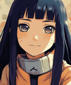 Cute Hinata Hyuga Anime Diamond Painting