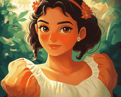 Cute Luisa Madrigal Disney Diamond Painting