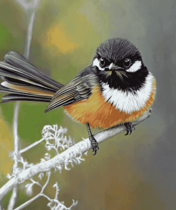 Cute New Zealand Bird Diamond Painting