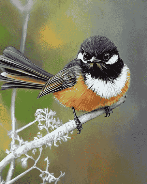 Cute New Zealand Bird Diamond Painting