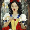 Cute Snow White Costume Diamond Painting