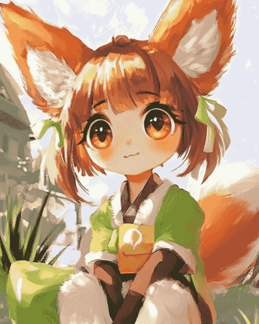 Cute Yaoyao Anime Series Diamond Painting