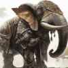 DND Loxodon Fantasy Diamond Painting