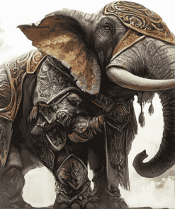 DND Loxodon Fantasy Diamond Painting