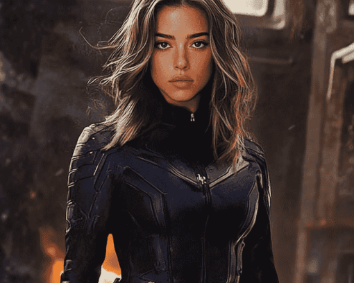 Daisy Johnson Movie Icon Diamond Painting